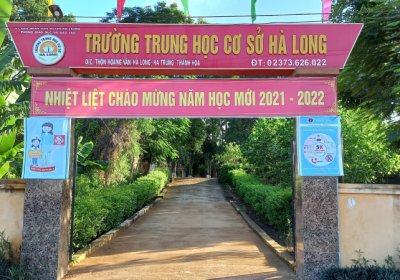 Giới thiệu về trường THCS Hà Long